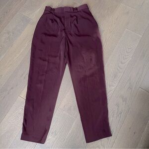 Uniqlo Burgundy Pants Size Small